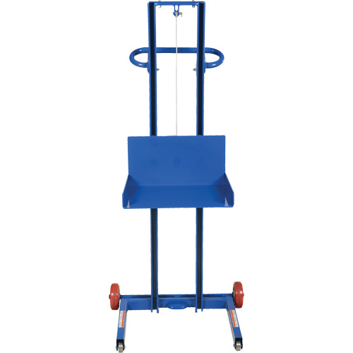 Low Profile Lite Load Lift, Hand Winch Operated, 400 lbs. Capacity, 55" Max Lift The Estey Group
