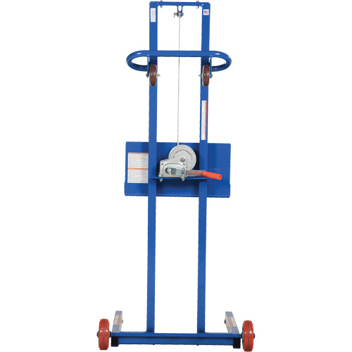 Low Profile Lite Load Lift, Hand Winch Operated, 400 lbs. Capacity, 55" Max Lift The Estey Group