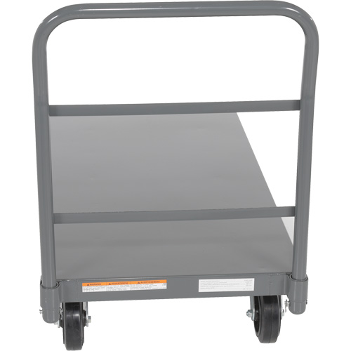 Chariot &agrave; plateforme, 48" lo x 24" la x Capacit&eacute; 2000 lb, Roues en Caoutchouc The Estey Group