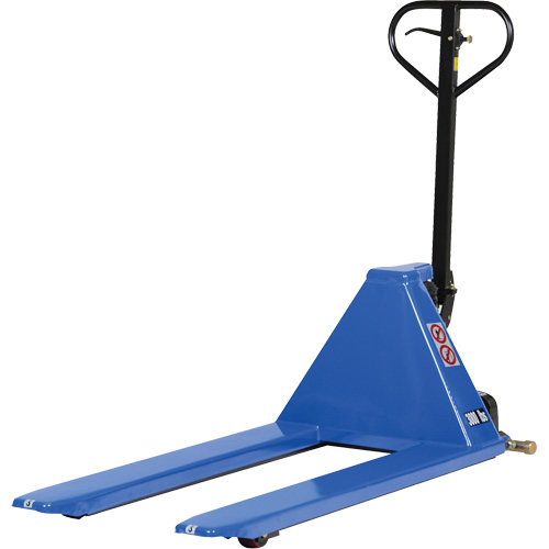 L&egrave;ve-palette hydraulique et manuel &agrave; ciseaux, 47" lo x 27" la, Acier, Capacit&eacute; de 2200 lb The Estey Group