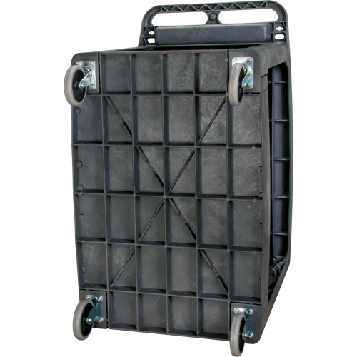 Flat-Shelf Utility Service Cart, 2 Tiers, 25-1/4" x 32-1/4" x 44", 550 lbs. Capacity The Estey Group