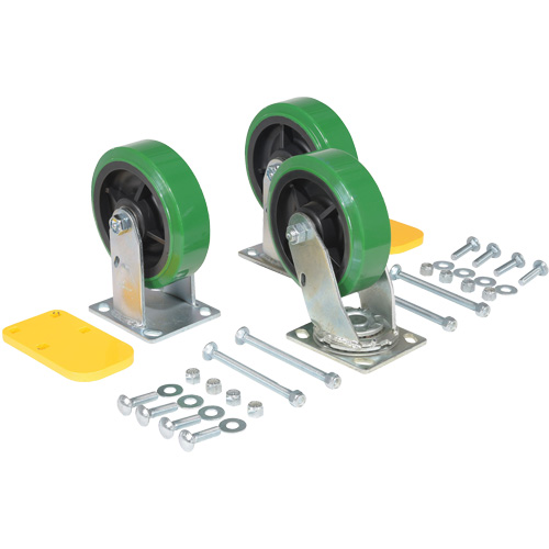 H Series Self-Dumping Hopper Caster Kit The Estey Group