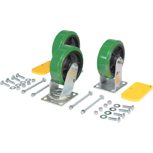 H Series Self-Dumping Hopper Caster Kit The Estey Group