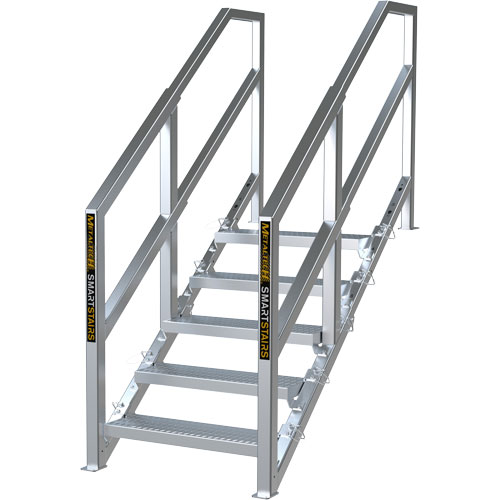 3-5 Step Telescopic Aluminum Smart Stairs The Estey Group