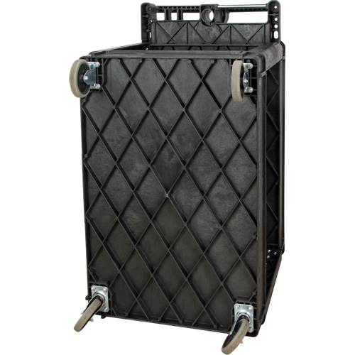 Utility Cart, 2 Tiers, 25-5/8" x 33-1/2" x 43-3/4", 550 lbs. Capacity The Estey Group