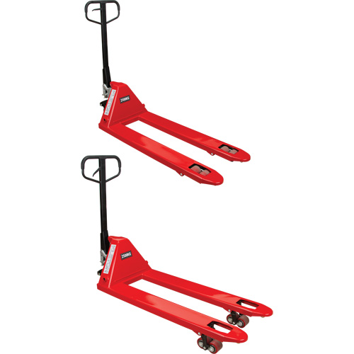 Transpalette manuel, Acier, 48" lo x 21" la, Capacit&eacute; 5500 lb The Estey Group