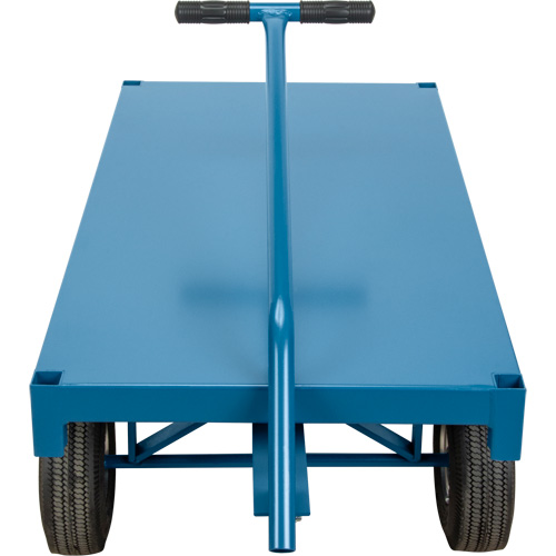 Chariot de ramassage &agrave; plateforme pour l'ext&eacute;rieur, 30" la x 60" la x Capacit&eacute; 1000 lb The Estey Group