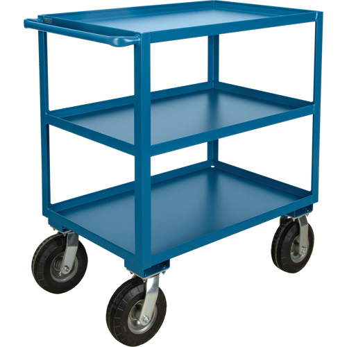  Chariot &agrave; tablettes pour l'ext&eacute;rieur, 3 Tiers, 18" la x 39" h x 33" p, Capacit&eacute; 1200 lb The Estey Group
