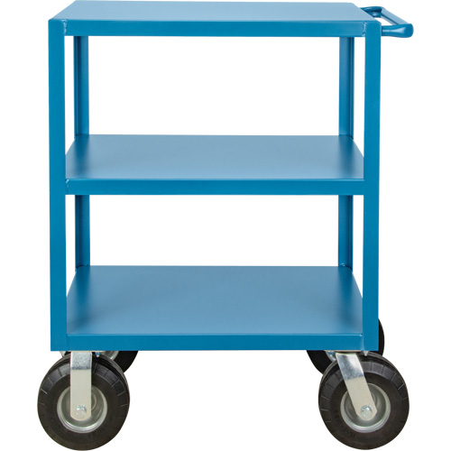 Outdoor Shelf Cart, 3 Tiers, 18" W x 39" H x 33" D, 1200 lbs. Capacity The Estey Group
