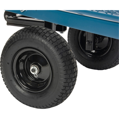 Wagon avec c&ocirc;t&eacute;s rabattables, 24" la x 48" la x Capacit&eacute; 800 lb The Estey Group