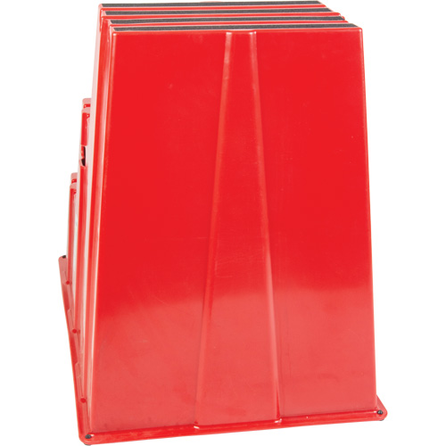 Industrial Step Stool, 3 Steps, 34-13/16" x 22-7/16" x 28-1/2" High The Estey Group