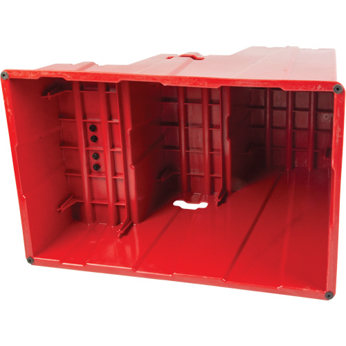 Industrial Step Stool, 3 Steps, 34-13/16" x 22-7/16" x 28-1/2" High The Estey Group