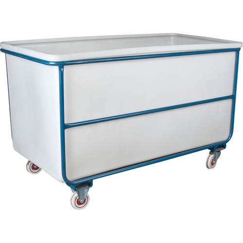 Straight Wall Box Truck, White Polyethylene, 51" L x 33" W x 39" H, 25 cu. Ft. Volume, 1000 lbs. Capacity The Estey Group