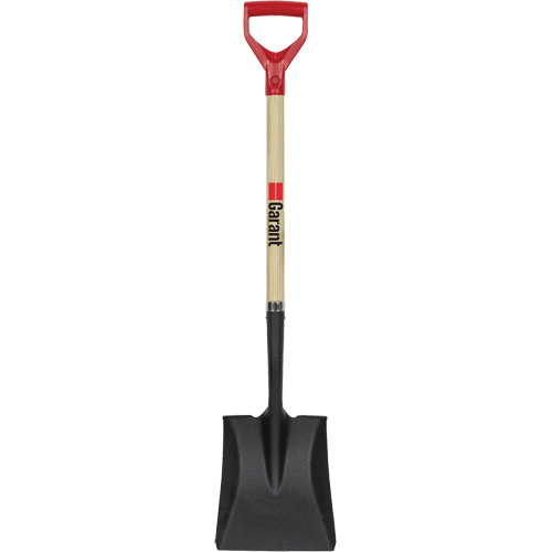 Pelle carr&eacute;e, Bois, Lame Acier durci, Manche en Prise en D, Longueur 43-1/2" The Estey Group