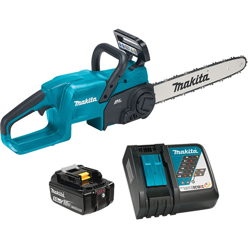 Ensemble scie &agrave; chaîne sans balai LXT avec poign&eacute;e &agrave; l'arri&egrave;re, 16", &agrave; pile, 18 V The Estey Group