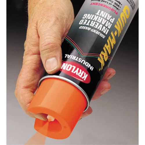 Industrial Quik-Mark Solvent-Based Inverted Marking Paint, 17 oz., Aerosol Can The Estey Group