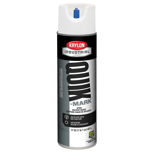 Industrial Quik-Mark Solvent-Based Inverted Marking Paint, 17 oz., Aerosol Can The Estey Group