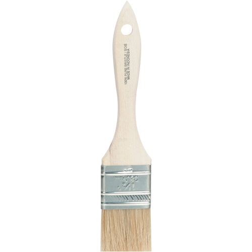 Chip Paint Brush, White China, Wood Handle, 1-1/2" Width The Estey Group