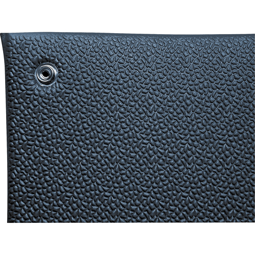 Comfort-King Anti-Static Matting, 6' W x 60' L x 3/8" T, Pebbled, Blue The Estey Group