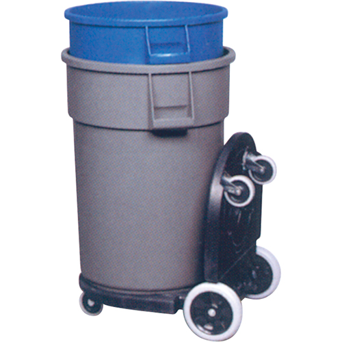 Socle roulant Tandem Brute, Noir The Estey Group