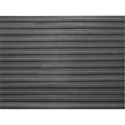 Entrance Mats, Runner, 3' x lin.ft x 1/8", Black The Estey Group