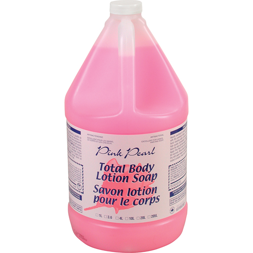 Pink Pearl Total Body Lotion Soap, Liquid, 4 L, Scented The Estey Group