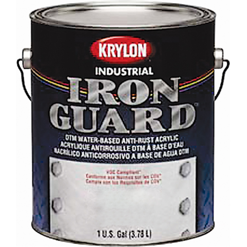 Industrial Iron Guard&reg; Water-Based Enamel, Can, Grey The Estey Group
