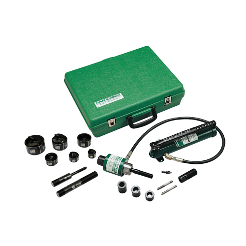 Hydraulic Knockout Kit with Hand Pump and Slug-Buster&reg; Punches The Estey Group