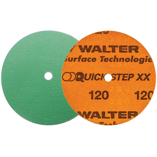 Quick-Step XX Sanding Disc, 5" Dia., 120 Grit, Ceramic The Estey Group