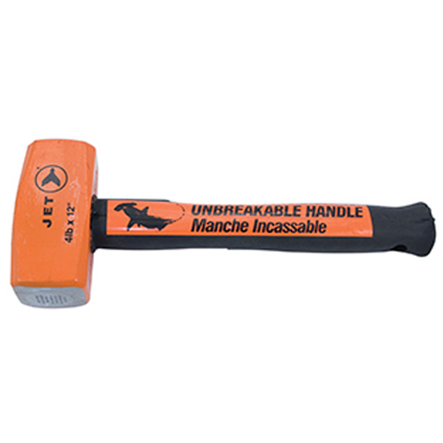 Indestructible Handle Sledge Hammer, 4 lbs., 12", Tubular Steel Handle The Estey Group