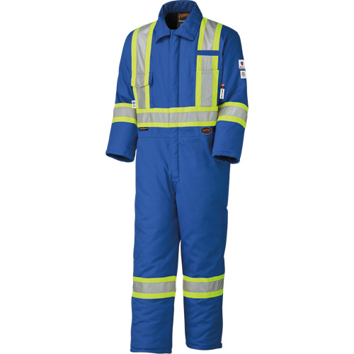 5522A High Visibility FR Rated & Arc Rated Safety Coveralls, Size 2X-Large, Royal Blue, 58 cal/cm² The Estey Group