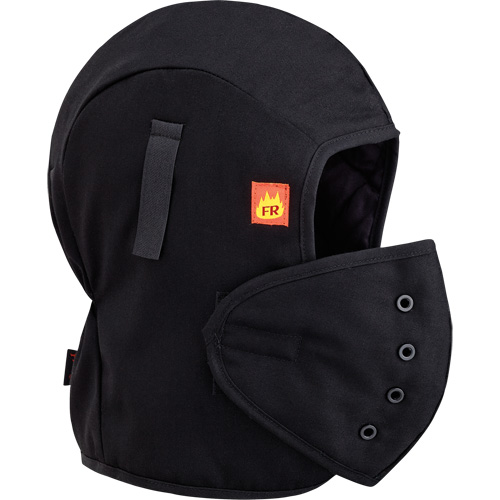 566A Doublure matelass&eacute;e FR pour casque, Noir, Coton The Estey Group