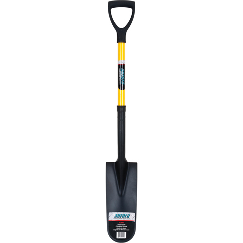 Pelles b&ecirc;ches, Acier durci, Lame 16" x 6", 28-1/2" lo, Manche Prise en D The Estey Group