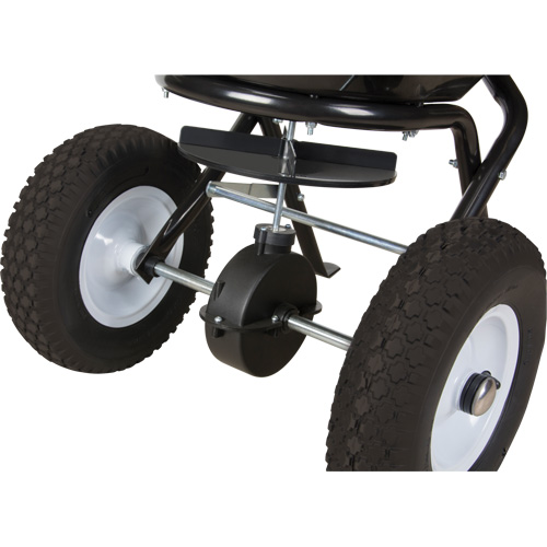 Broadcast Spreader, 22000 sq. ft., 100 lbs. capacity The Estey Group