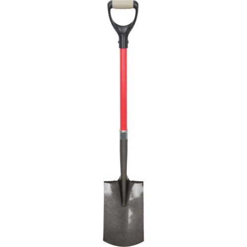 Pelles robustes, Fibre de verre, Lame Acier au carbone, Manche en Prise en D, Longueur 30-1/2" The Estey Group
