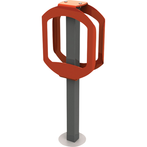 Bike Stop Bike Racks, Steel, 2 Bike Capacity The Estey Group