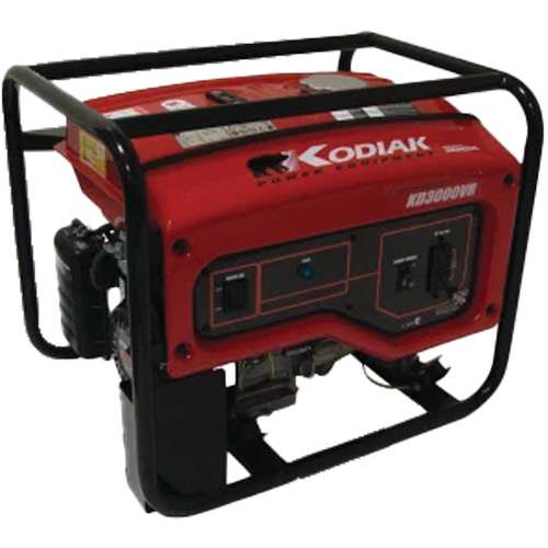 Kodiak KD3000VR Portable Generator, 2400 W Rated, 120 V, 16 L Tank The Estey Group