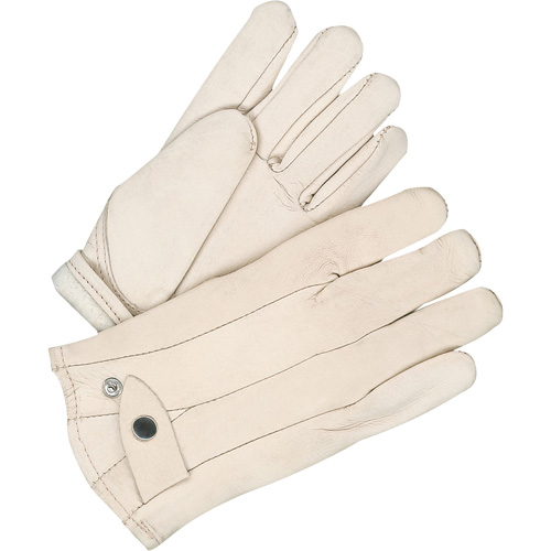 Classic Roper Gloves, 10, Grain Cowhide Palm, Fleece Inner Lining The Estey Group