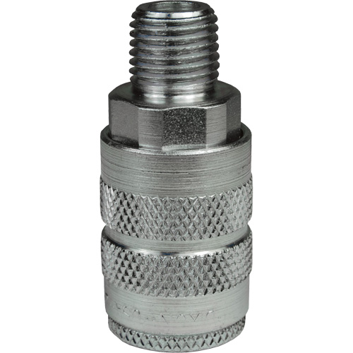 Coupleur de filetage pneumatique m&acirc;le de s&eacute;rie J pour industrie automobile The Estey Group