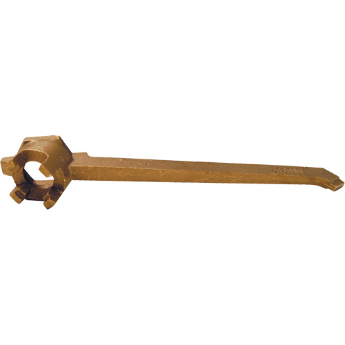 Drum Plug Wrench, 12" Handle, Bronze The Estey Group