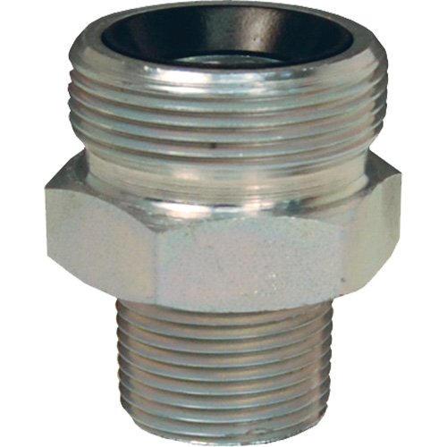 Boss Ground Joint Spud, Steel, 3/4", Male NPT The Estey Group