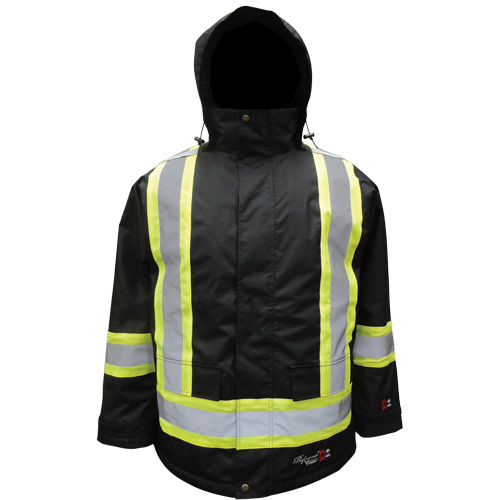 Parka isol&eacute; Journeyman, 3T-Grand, Noir The Estey Group
