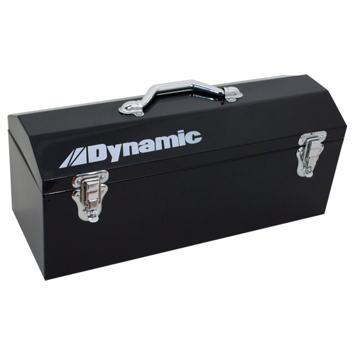 Hip Roof Tool Box, 7" D x 19" W x 7-1/2" H, Black The Estey Group
