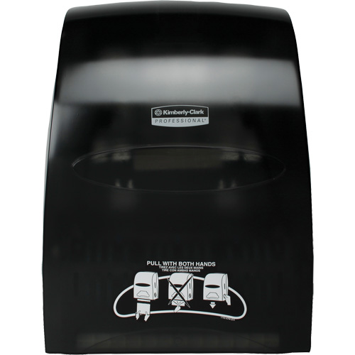 Distributeur de serviettes en rouleaux durs Sanitouch, Manuel, 12,63" la x 10,2" p x 16,13" h The Estey Group