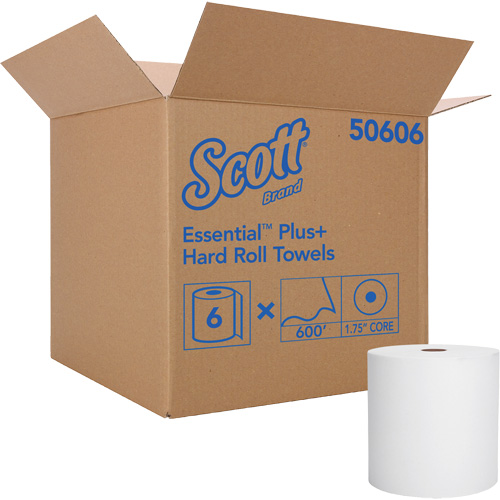 Kleenex&reg; Hard Roll Towels, 1 Ply, Standard, 600' L The Estey Group