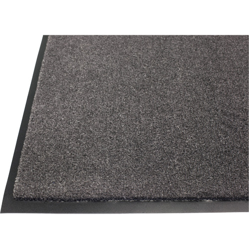Tapis Poly-Tuft, Essuie-pieds, 4' x 6' x 5/16", Charbon The Estey Group