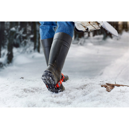 Mid-Sole Ice Cleats, Tungsten Carbide, Stud Traction, One Size The Estey Group