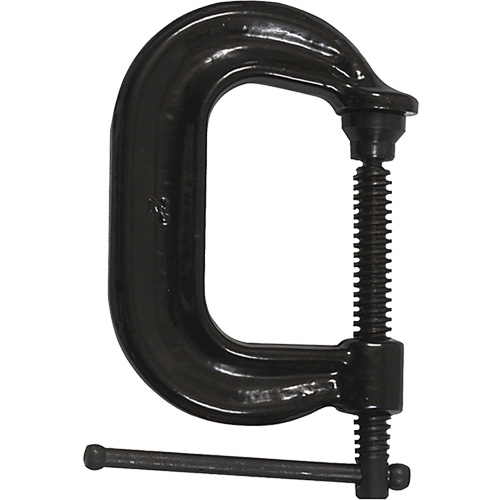 Regular-Duty Deep Throat C-Clamp, 2" (51 mm) Capacity, 2-1/8" (54 mm) Throat Depth The Estey Group