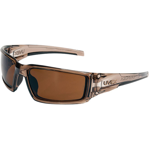 Lunettes de s&eacute;curit&eacute; Uvex Hypershock, Lentille Espresso, Anti-&eacute;gratignures/Polaris&eacute;, ANSI Z87+ The Estey Group
