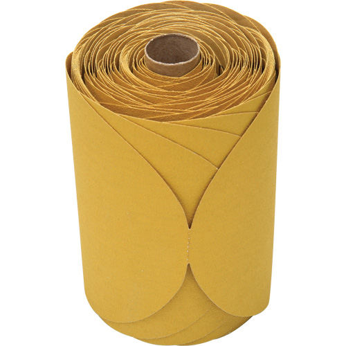 Stikit Gold Disc Roll, 6" Dia., 120 Grit, Aluminum Oxide The Estey Group